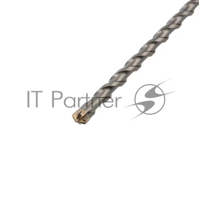 Бур по бетону Kranz 10x260x200 мм, крестовая пластина, SDS PLUS