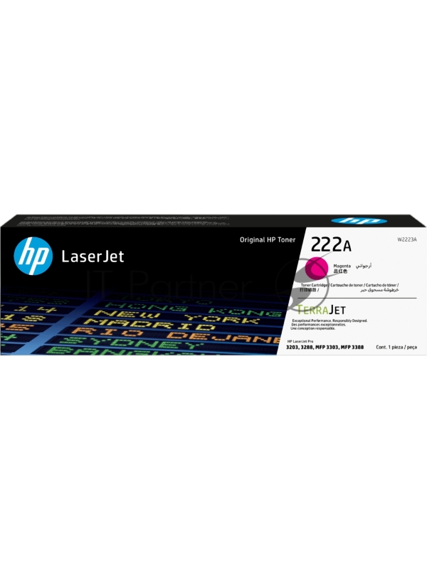 Тонер-картридж HP 222A Magenta Toner