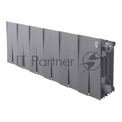 Радиатор биметаллический Royal Thermo PianoForte 200 Серебристый - 12 секц.