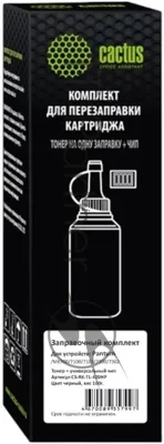 Тонер Cactus CS-RK-TL-420HP черный флакон 100гр. (в компл.:чип) для принтера Pantum/M6700/7100/7103/7300/7302