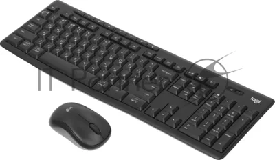 Комплект клавиатура+мышь Logitech MK370 беспроводной, USB, чёрный