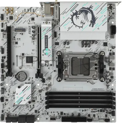 Материнская плата MSI B840M GAMING PLUS WIFI6E, AM5, AMD B840, 4xDDR5, 4xSATA, 2xPCIe 4.0 x16, 1xHDMI, 1x 2.5Gb LAN, 4xUSB 2.0, 2xUSB 3.2 Gen1, 1xUSB 3.2 Gen2 Type-A, 1xUSB 3.2 Gen2 Type-C, 3.5 мм, 7.1, microATX