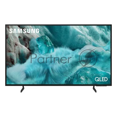 Телевизор Samsung 55" QE55Q7FAAUXRU черный QLED 4K UHD 100Hz Smart TV