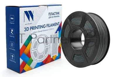 Филамент NVPrint PA Dark Grey для 3D печати диаметр 1.75мм масса 1 кг