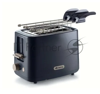 Тостер Ariete 00C015703AR0 черный, 760 Вт, 2 слота