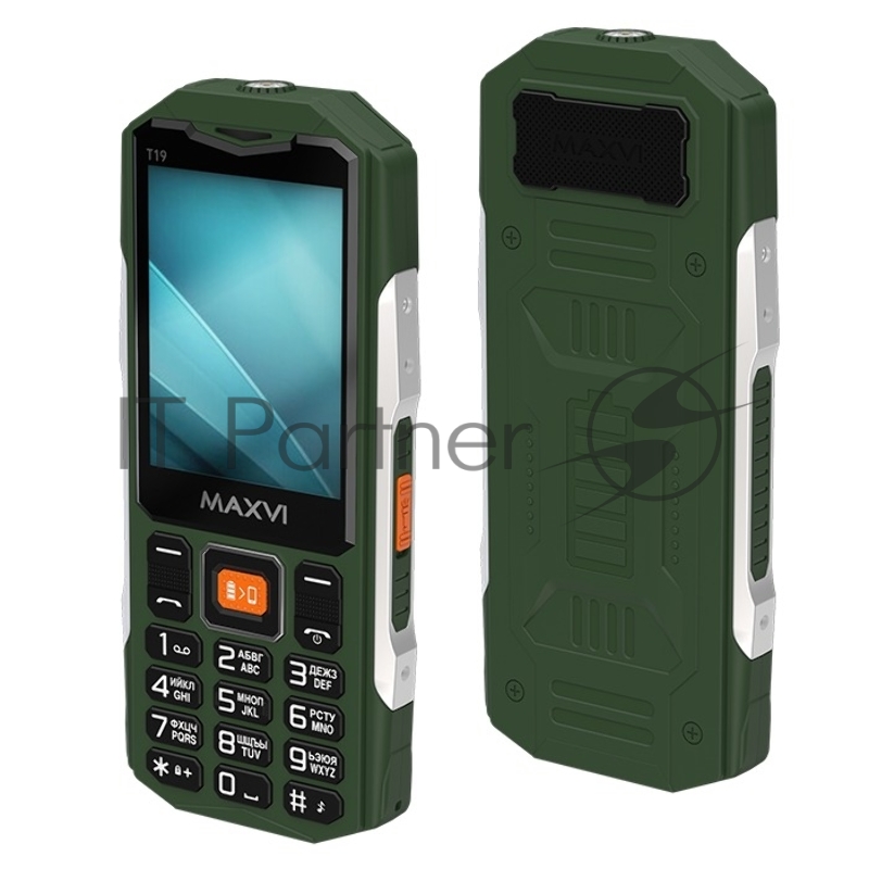 Мобильный телефон Maxvi T19 зеленый
