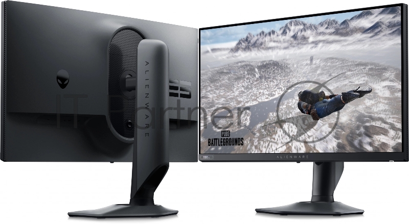 Монитор 24.5" Dell Alienware AW2524HF Fast IPS 1920x1080, 500 Гц, 0.5 мс, 16:9, 400 кд/м², DP 1.4, HDMI 2.1, 3.5 Jack, USB Hub (4x USB 3.0), FreeSync, HDR10, черный