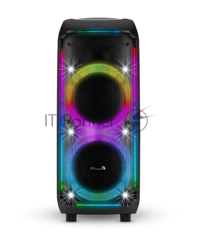 Колонка 10" (30-73 CRAZY BOX 1200) динамик 2шт/10" ELTRONIC с TWS