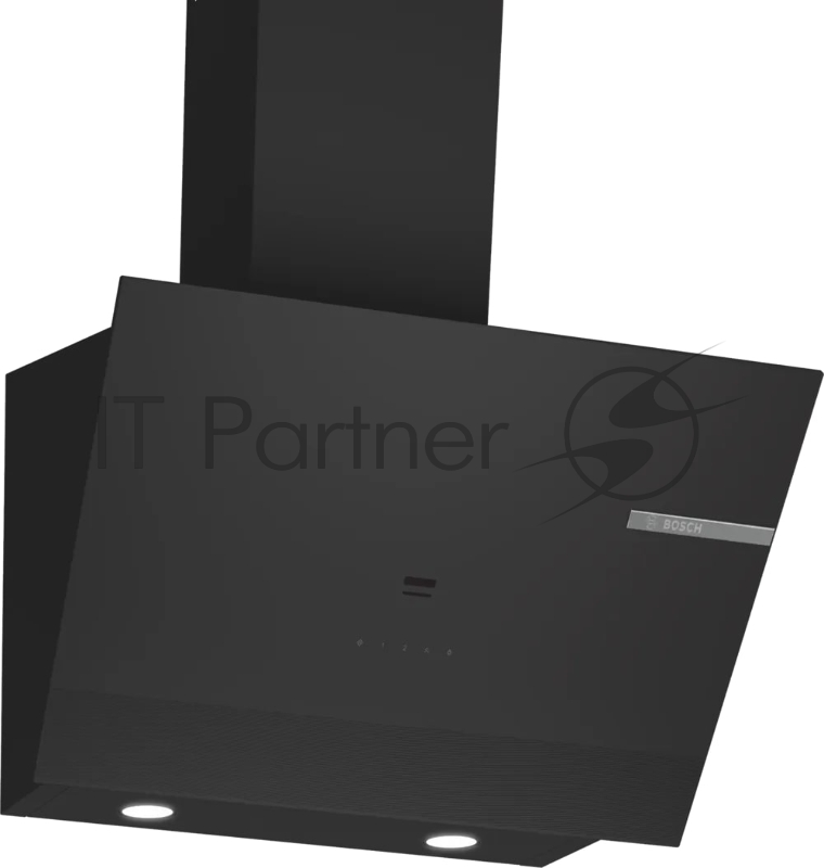 Вытяжка наклонная Bosch DWK67PJ60T черная, 60 см, 700 куб. м/ч, 71 дБ