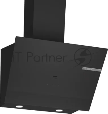 Вытяжка наклонная Bosch DWK67PJ60T черная, 60 см, 700 куб. м/ч, 71 дБ