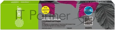 Картридж струйный Cactus CS-F6T82AE-R 973XL пурпурный (120мл) для HP PageWide Pro 452dw/477dw
