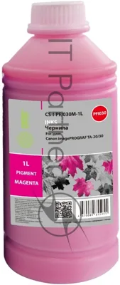 Чернила Cactus CS-I-PFI030M-1L PFI-030 пурпурный 1000мл для Canon imagePROGRAF TA-20/30