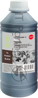 Чернила Cactus CS-I-PFI320BK-1L PFI-320/120 черный 1000мл для Canon imagePROGRAF TM-200/TM-205/TM-300/TM-30