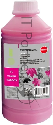 Чернила Cactus CS-I-PFI320M-1L PFI-320/120 пурпурный 1000мл для Canon imagePROGRAF TM-200/TM-205/TM-300/TM-30