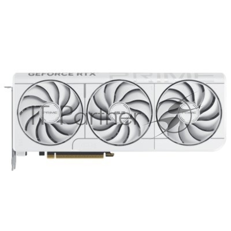 Видеокарта ASUS GeForce RTX 5070 PRIME White OC Edition, 12 GB GDDR7, 192 bit, 3xDisplayPort, HDMI, GPU 2325 MHz