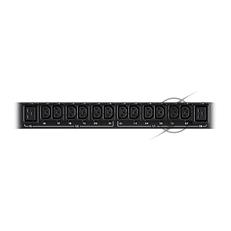 Панель питания распределительная CyberPower PDU PDU13401 3ph,0U, Basic,11.5kW/16A, plug IEC309-16A; (36) IEC 320 C13 (6) IEC 320 C19 NEW