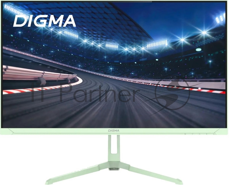 Монитор 23.8" Digma Overdrive 24P410F IPS 1920x1080, 200 Гц, 1 мс, 16:9, 300 кд/м², HDMI 2.0, DP 1.4, 3.5 Jack, USB 2.0, FreeSync, G-Sync, HDR10, мятный