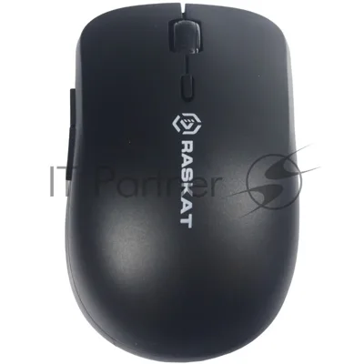 Мышь беспроводная Raskat M006W черный, 1600 dpi, радиоканал, USB, кнопки - 6