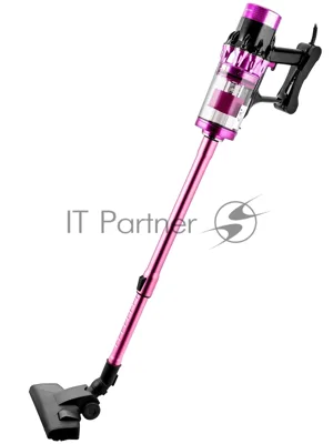 Пылесос вертикальный BRAYER BR4272 фиолетовый, питание от сети, 185 Вт, уборка сухая, пылесборник 0,8 л