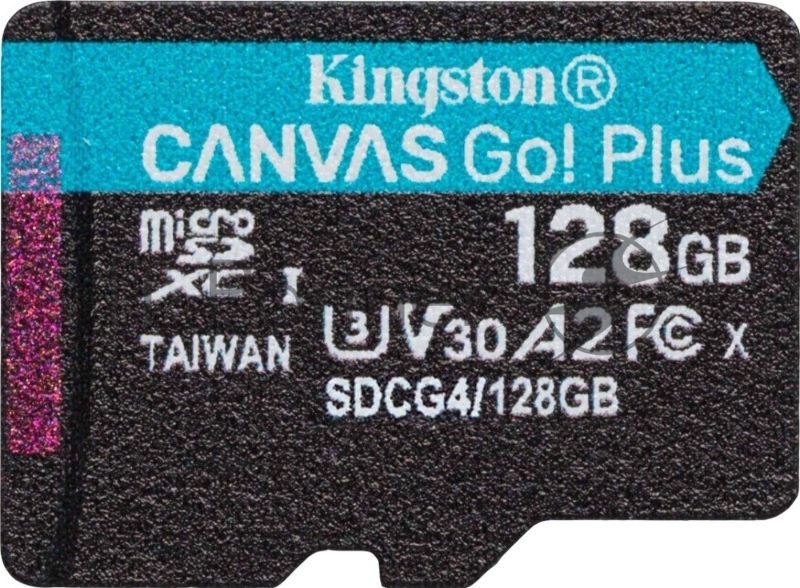 Флеш карта microSDXC 128Gb Kingston SDCG4/128GbSP Canvas Go! Plus w/o adapter