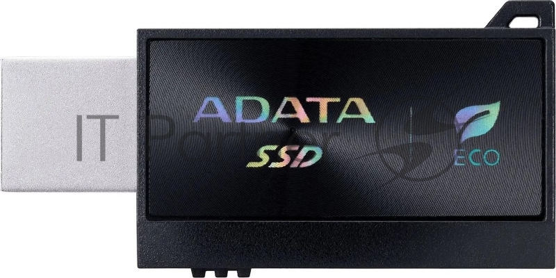 Внешний SSD ADATA SC730, 512 Gb, USB 3.2 Gen 2 Type-A/Type-C, R/W 600/600, черный