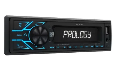 Автомагнитола Prology CMX-190, 1 DIN, Bluetooth, USB Type-A, AUX, пульт ДУ
