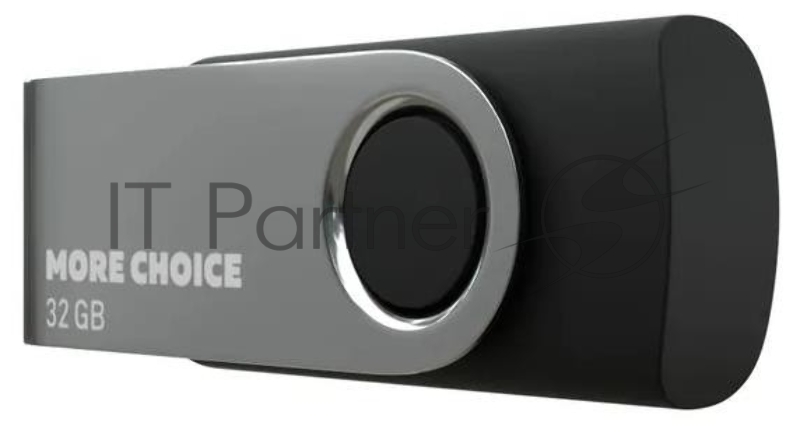 Флешка USB More Choice MF32-4 32Gb, USB 2.0, R/W 30/10, черный