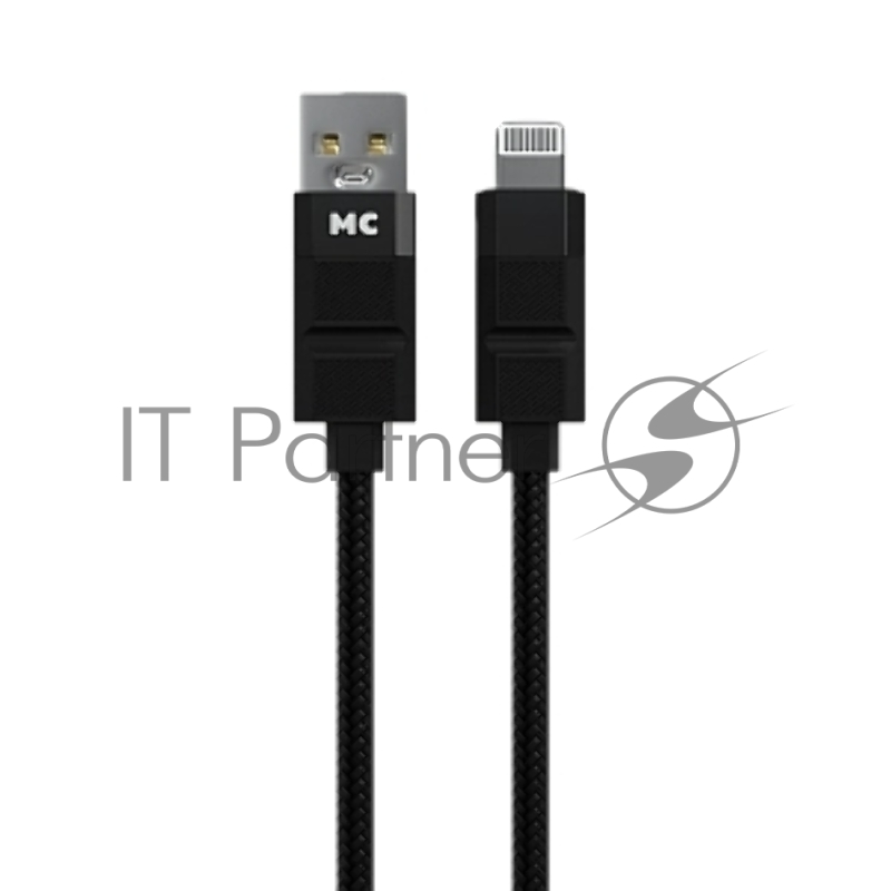 Дата-кабель MORE CHOICE (4620202554826) K87i 2м USB 2.4A для Lightning - 2м, черный