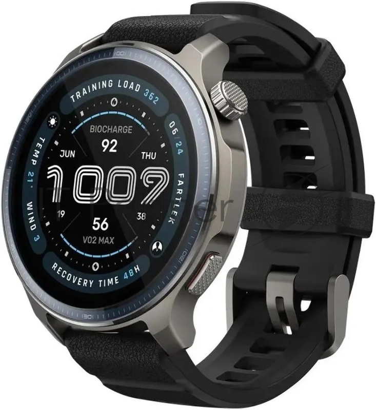 Умные часы Amazfit Balance 2 A2430, 1.5" AMOLED, Wi-Fi, Bluetooth, серый