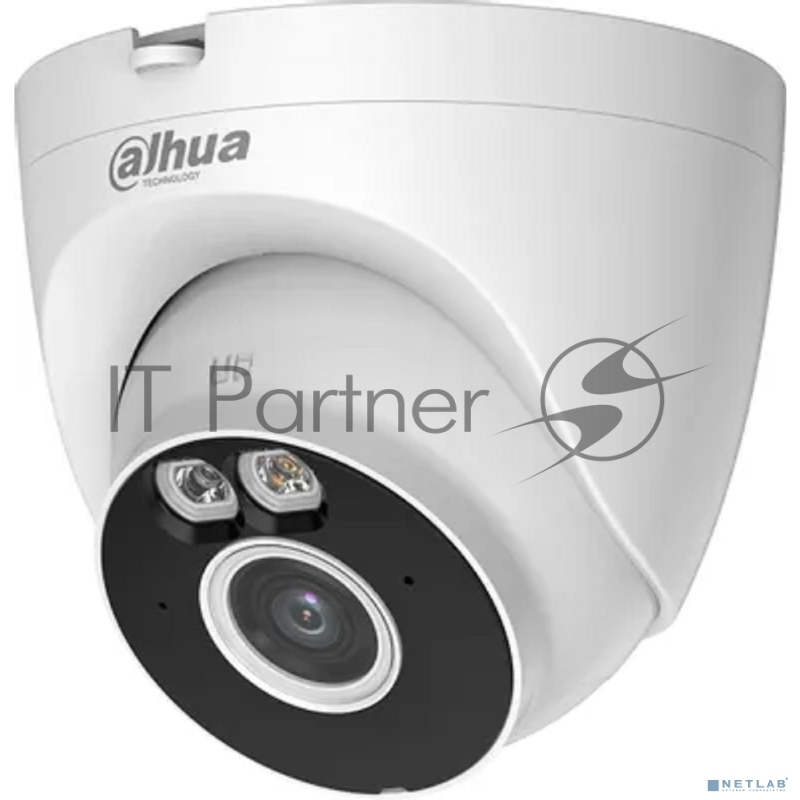 Камера видеонаблюдения IP Dahua DH-IPC-T5AP-PV-0280B Wi-Fi 2.8-2.8мм цв.