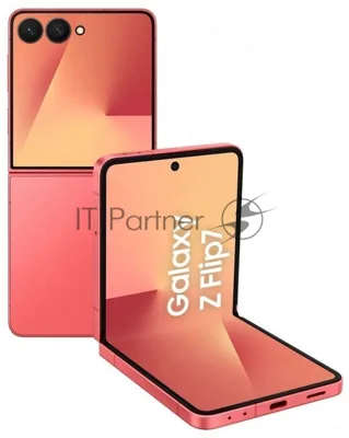 Смартфон Samsung Galaxy Z Flip7 5G 12/256Gb коралловый