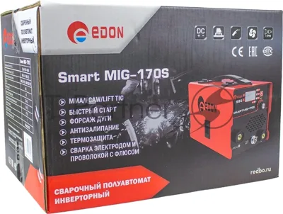 Сварочный полуавтомат инверторный Edon Smart MIG-170S