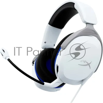 Гарнитура HyperX Cloud Stinger 2 Core PS белый, проводная, 3.5 мм, совместимость с PS5