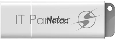 Флешка USB Netac U185 белый USB 3.0 Flash 32Gb, NT03U185N-032G-32WH, LED индикатор