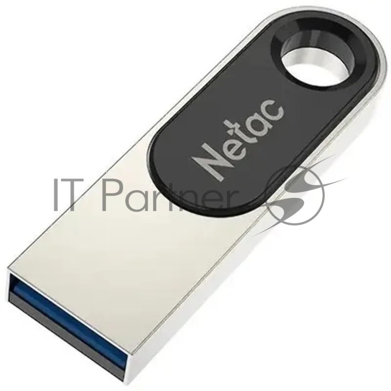 Флешка USB Netac U278 (NT03U278N-032G-32PN), 32Gb, USB 3.0, R/W 90/45, серебристый/черный