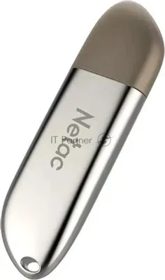 Флешка USB Netac U352 (NT03U352N-256G-32PN), 256Gb, USB 3.0, R/W 110/50, серебристый