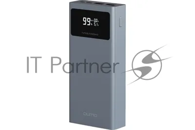 Портативный аккумулятор QUMO Future PowerAid 20000mAh темно-серый FPA-20C-S1