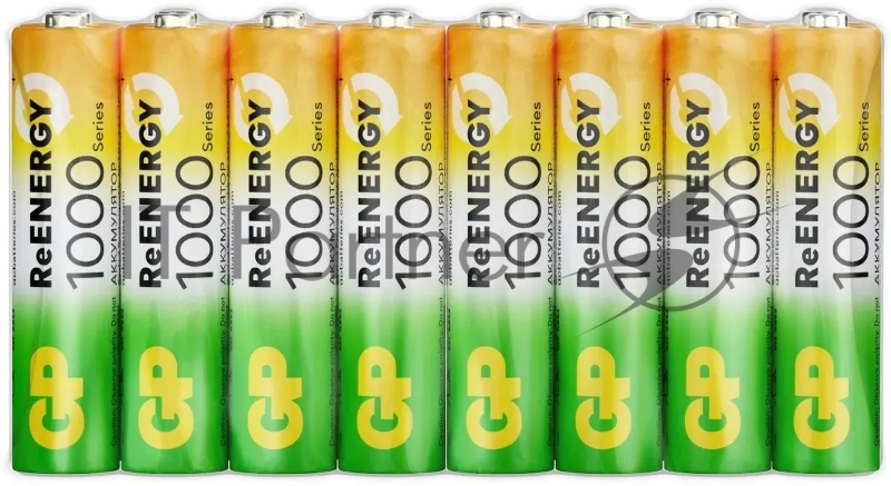 Аккумулятор GP 100AAAHCRGY-B AAA NiMH 1000mAh (16шт) спайка