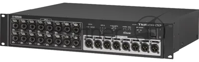Модуль Yamaha [TIO1608-D2] [VGM3590] коммутационный с 16 вх. (XLR) и 8 вых.(XLR), со встроенным протоколом сетевого цифрового аудио Dante. 48 кГц 24 bit. Соединение в цепи Stagebox до 3-х штук (QUICK CONFIG). 2U.