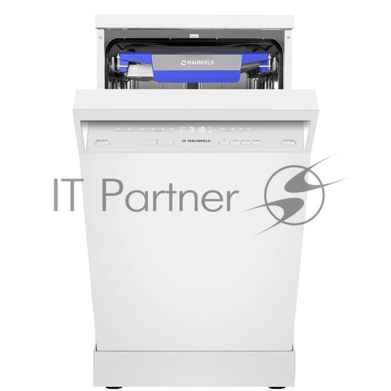 Посудомоечная машина Maunfeld MWF45230W, белый, 45 см, 10 компл., 49 дБ, класс A++