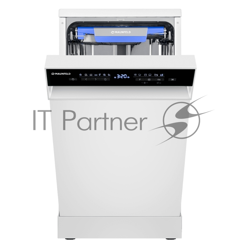 Посудомоечная машина Maunfeld MWF45331W Inverter, белый, 45 см, 10 компл., 44 дБ, класс A+++