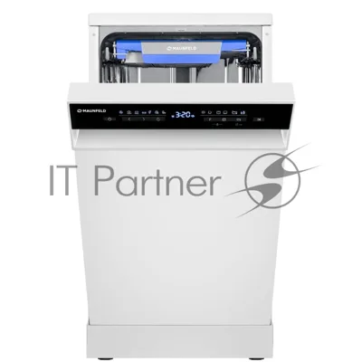Посудомоечная машина Maunfeld MWF45331W Inverter, белый, 45 см, 10 компл., 44 дБ, класс A+++