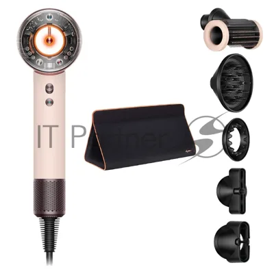 Фен Dyson HD16 Supersonic Nural Ceramic розовый/розовое золото, 1600 Вт, ионизация