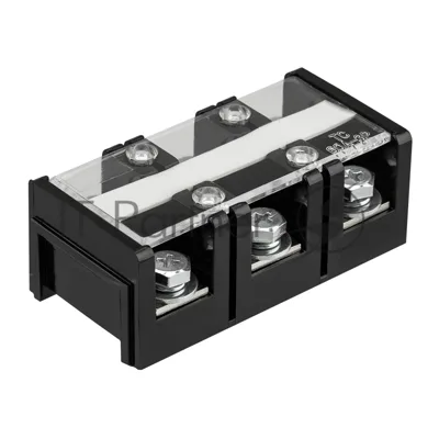 Блок зажимов клеммный Rexant БЗН ТС-603 16мм2 60A 3 пары