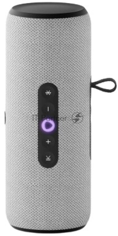 Умная колонка Яндекс Станция Стрит, 30Вт, компактная, 2 динамика, Wi-Fi, Bluetooth 5.0, Алиса, серый