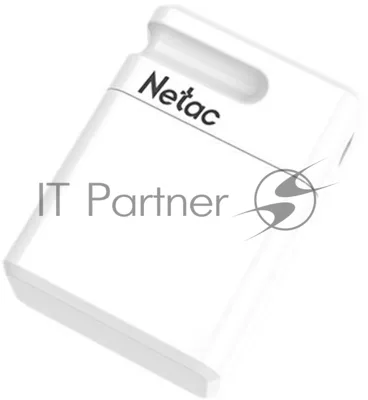 Флешка USB Netac U116 mini (NT03U116N-064G-32WH), 64Gb, USB 3.2, R/W 90/30, белый
