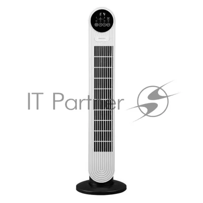 Вентилятор Centek CT-5083 белый/чёрный, напольный, 48 Вт, 3 скорости, колонный
