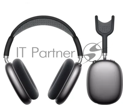 Наушники накладные Hoco W65 PLUS т.серый беспроводные bluetooth оголовье (50397)