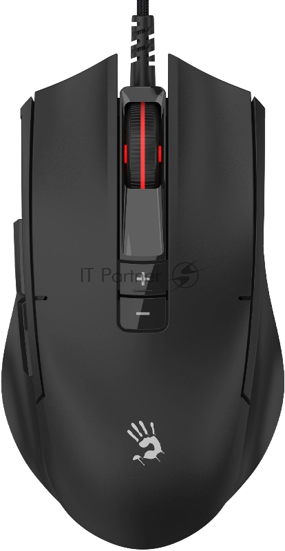 Мышь проводная A4Tech Bloody ES8 черный, 6000 dpi, USB Type-A, кнопки - 7