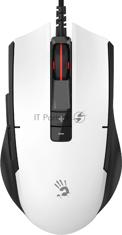 Мышь проводная A4Tech Bloody ES8 белый, 6000 dpi, USB, кнопки - 7